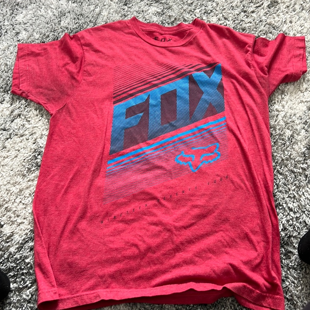 Mens fox tee